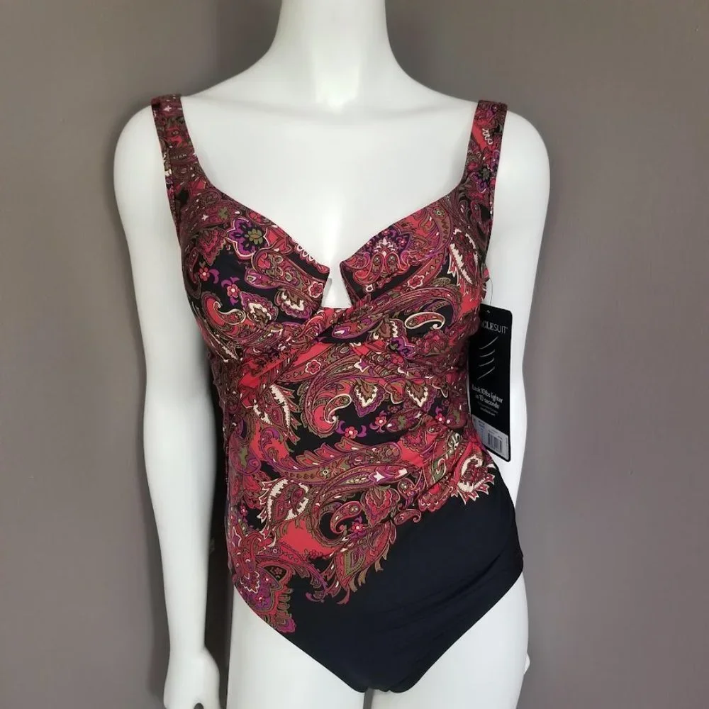 Miraclesuit Kashmir Enchant One Piece Swimsuit - Picture 2 of 9
